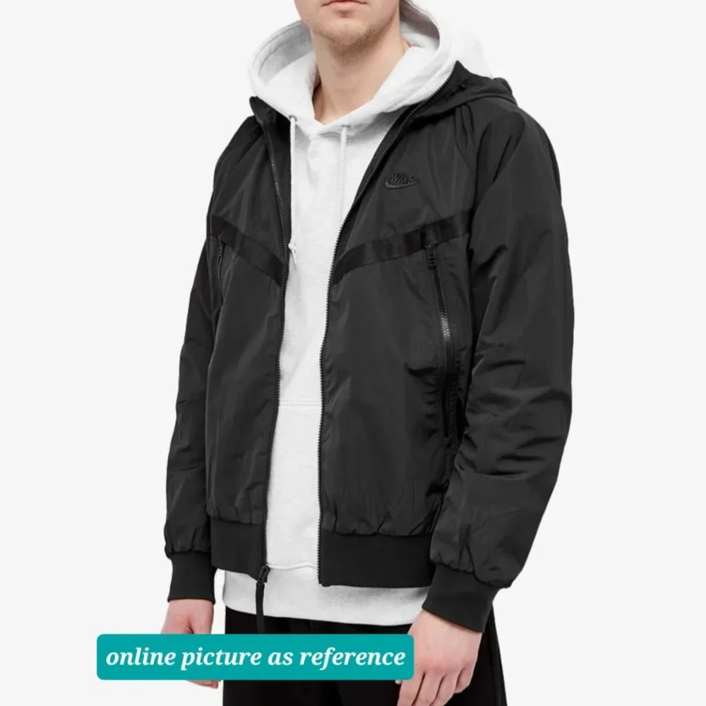 Nike Men's Unlined Hooded Windrunner Jacket - Picture 3 of 12